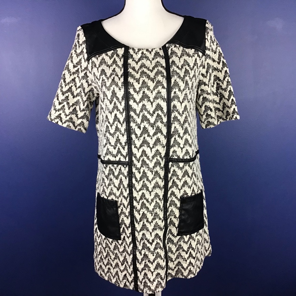 Anthropologie Postmark Hida Chevron Print Tunic Dress